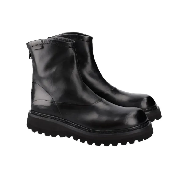 PREMIATA Ankle Boots 3cm Men's Black-3