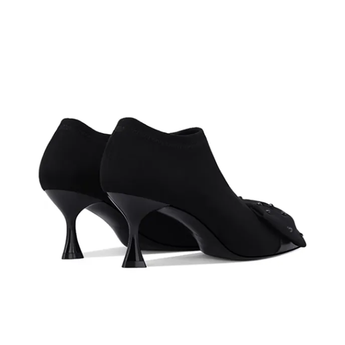 JESSICA SOPHIA Ankle Boots 6.5cm Women's Black-2