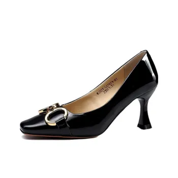 LESELE Flared Heel High Heels 6cm Women's