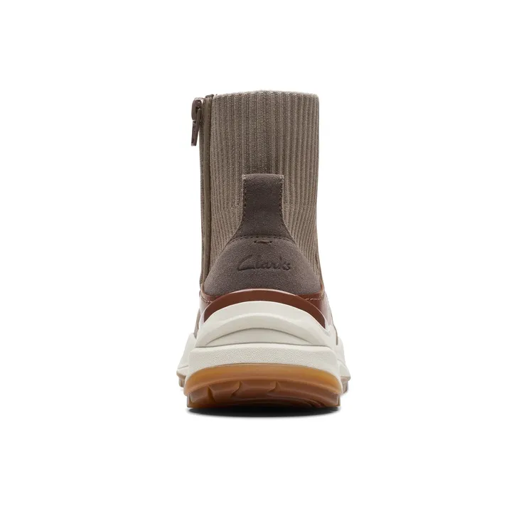 Clarks Lightweight Series Ankle Boots Women's Dark Khaki-2