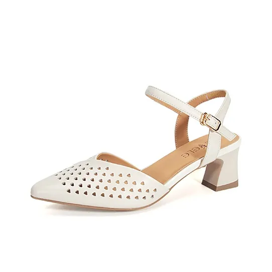 LESELE Chunky Heel High Heels 5.5cm Women's-1
