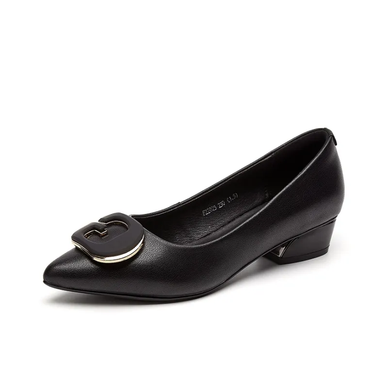 Rich birds High Heels Women's Black/Apricot-1
