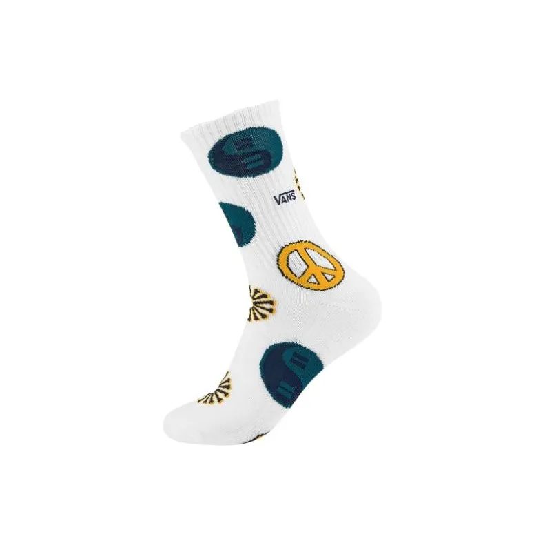 Vans SOCKS Mid-Calf Socks Men's 1 Pack White-2