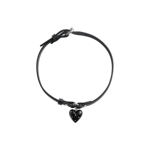 COACH Resin Necklaces Unisex Black