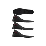 Black[2 Pack 7cm]Detachable Height Increase Insoles