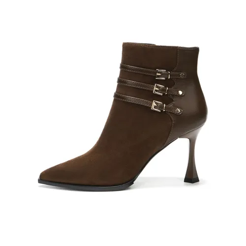 WEISHIBANGWEI Ankle Boots Women's