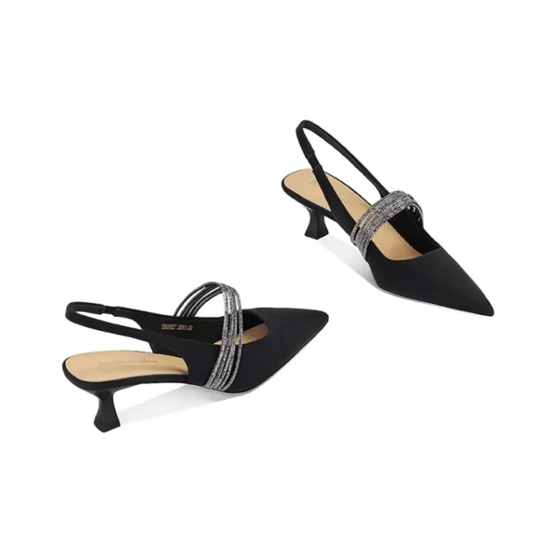 JESSICA SOPHIA Slim Heel High Heels 4cm Women's-6