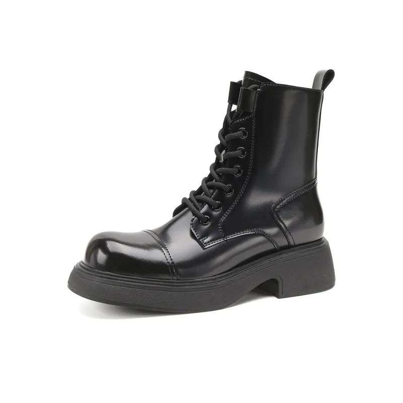 WESTLINK Short Martin Boot 4.5cm Women's Black-0