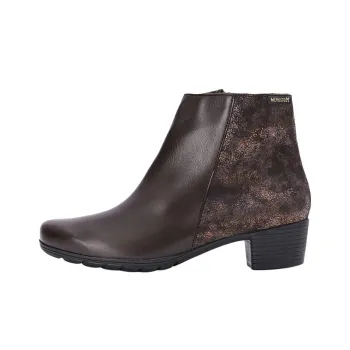 MEPHISTO Ankle Boots 4cm Women's Dark Brown