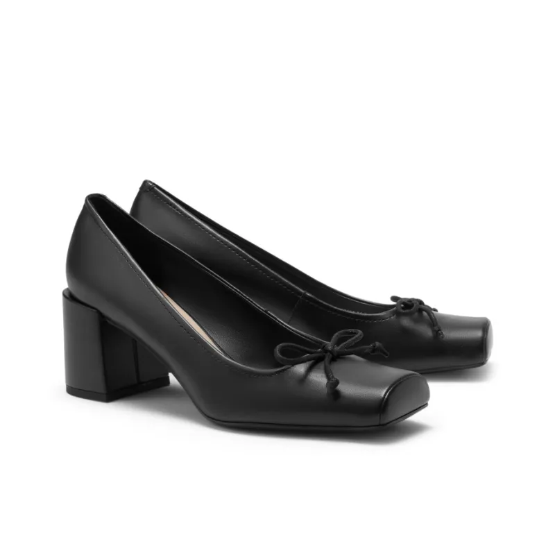 CHARLES&KEITH High Heels Women's Pink/White/Black-4