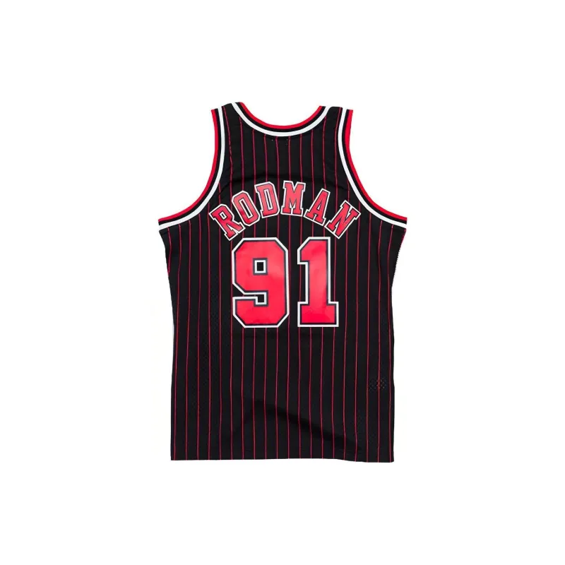 Mitchell & Ness Authentic 'NBA Chicago Bulls 1995 Dennis Rodman' Jersey-1
