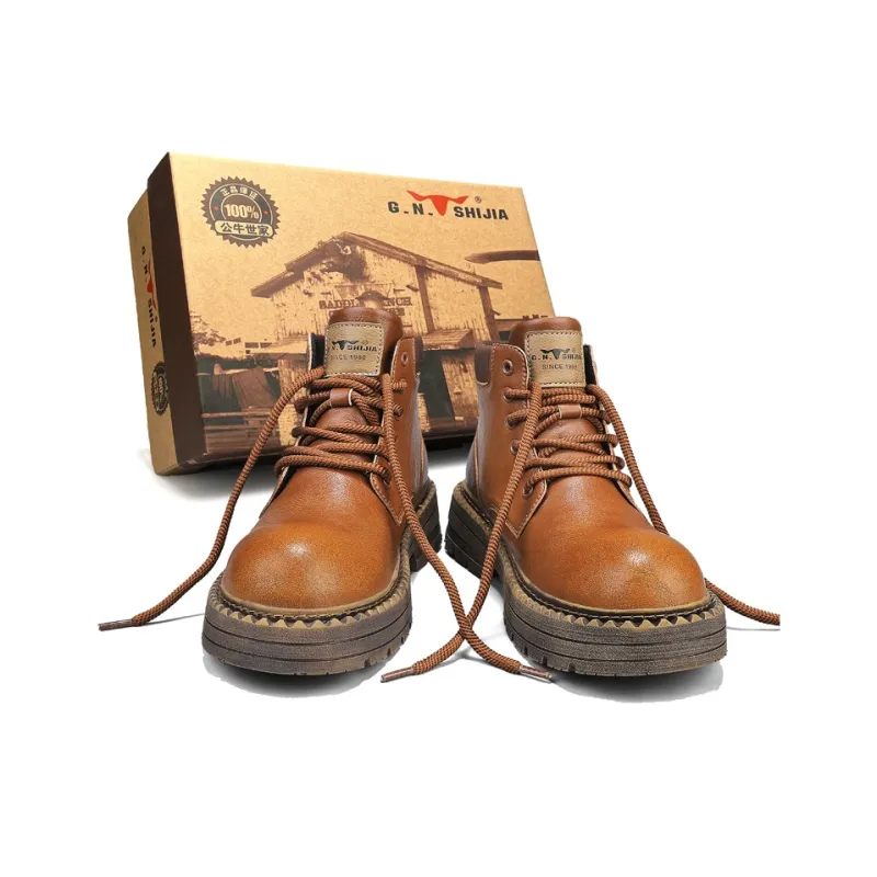 G.N.SHIJIA Short Martin Boot Men's-8
