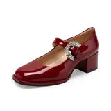 C°BANNER Block Heel High Heels 5cm Women's