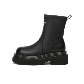 DAPHNE Ankle Boots Women's Black/Khaki