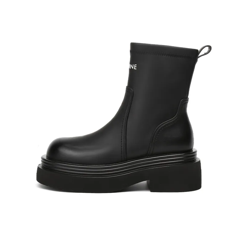 DAPHNE Ankle Boots Women's Black/Khaki-0