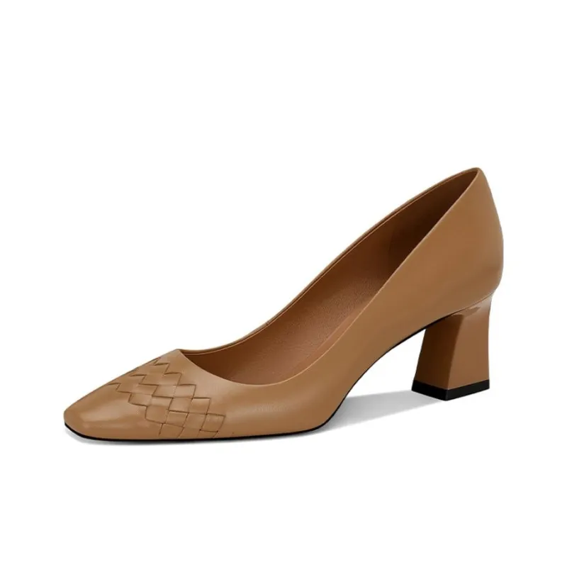 JESSICA SOPHIA Chunky Heel High Heels 5.5cm Women's-0