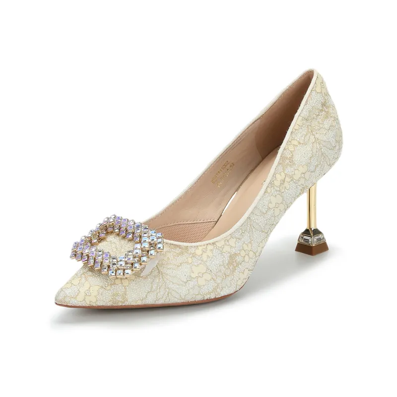 SATURDAY MODE Slim Heel High Heels 7.5cm Women's-1