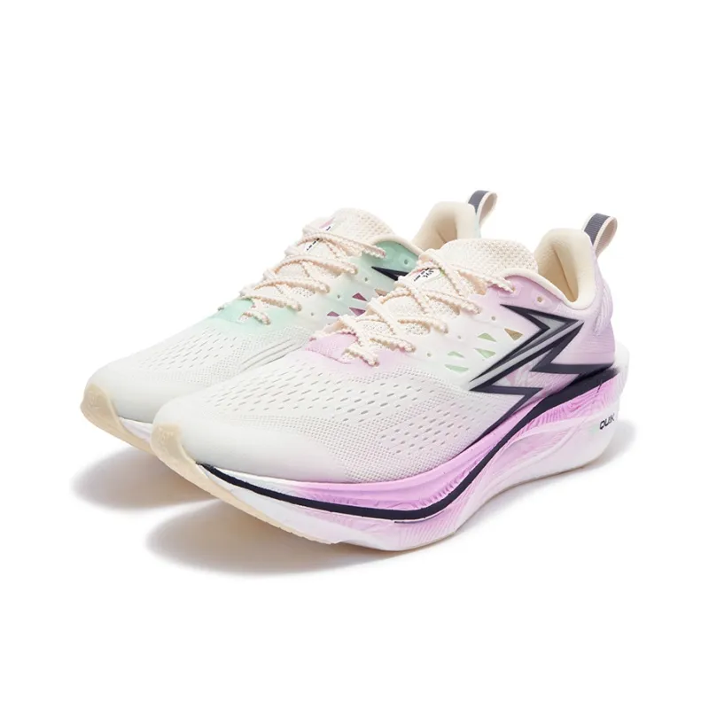 361° Cushioning Anti-Slip And Wear-Resistant Low-Top Running Shoes Unisex Purple Green Mismatched-1