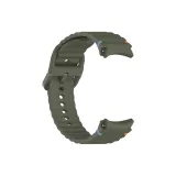 FE Stitch Button Quick-Release Silicone Strap, Army Green