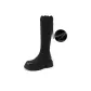 Black (Fleece-Lined Heel Height 6.5cm)
