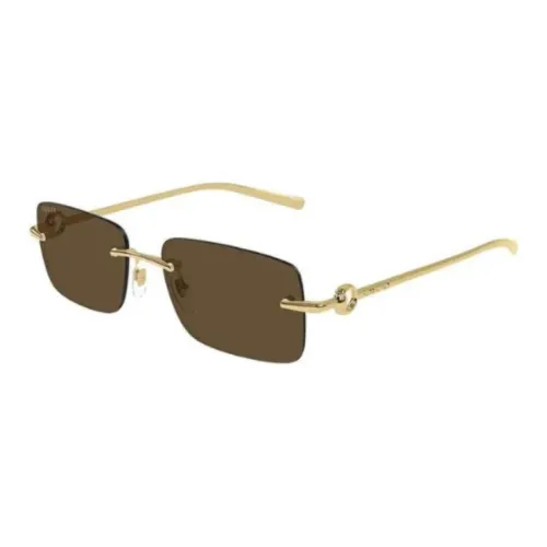 GUCCI Rectangular Frame Sunglasses