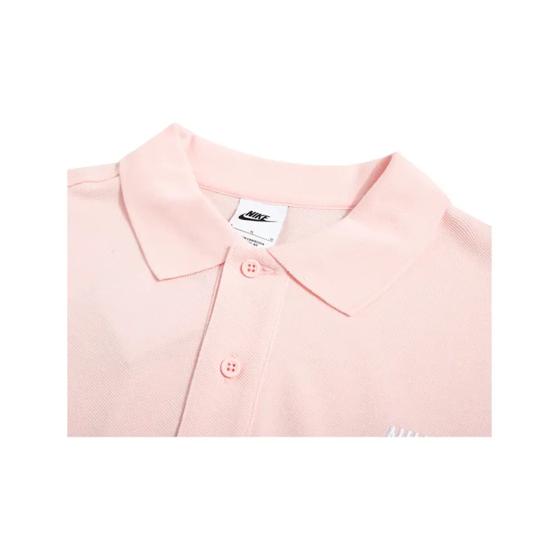 Nike Polo Shirts Men Pink-3