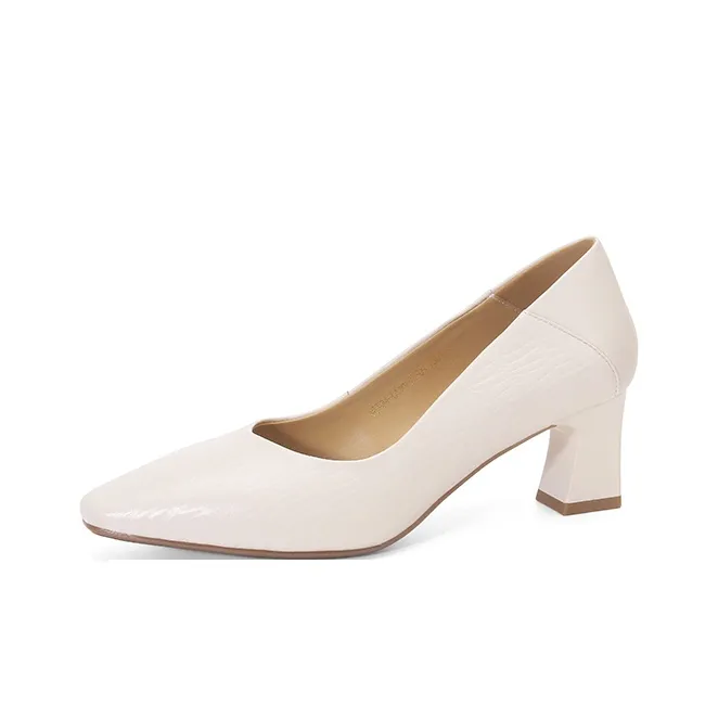 LESELE Chunky Heel High Heels Women's-6