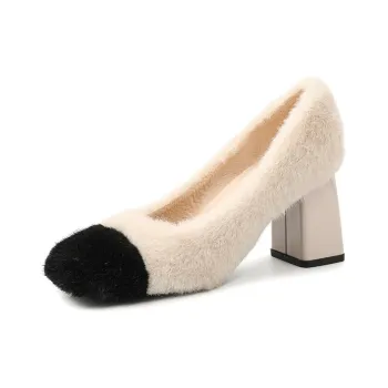 YAFEI XUANYU Chunky Heel High Heels Women's