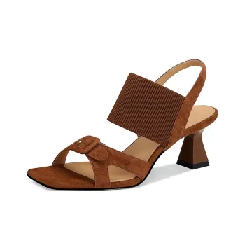 JESSICA SOPHIA Flared Heel High Heels 6cm Women's
