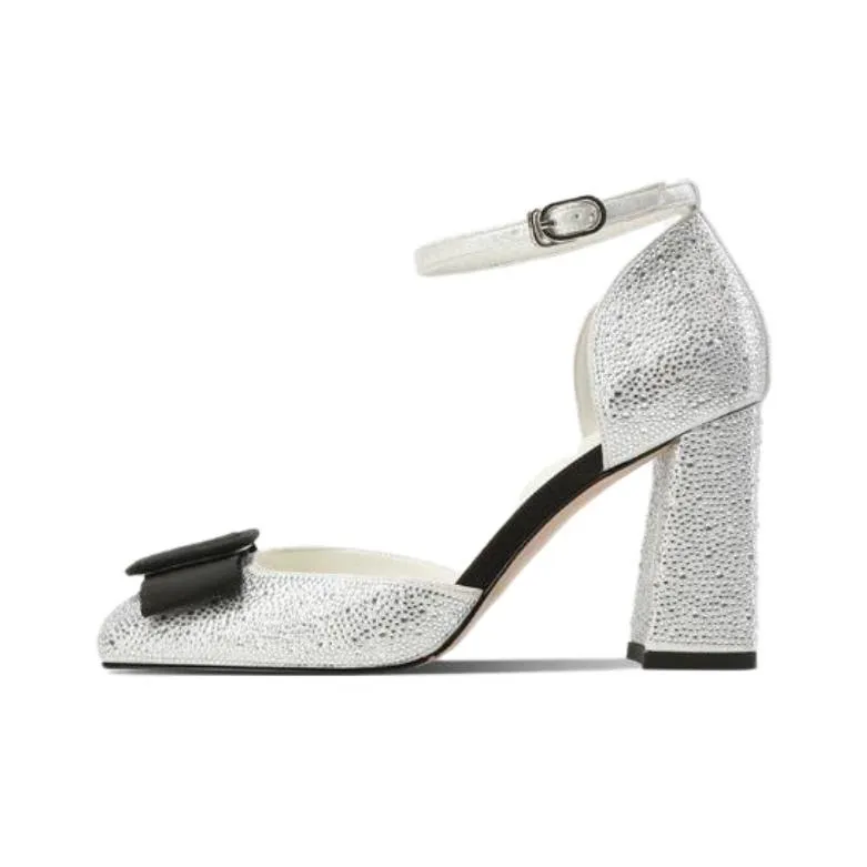 Princess & Isabel Chunky Heel High Heels 8.5cm Women's-0