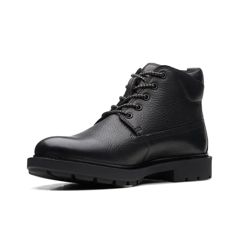 Clarks Short Martin Boot Men's Black-2