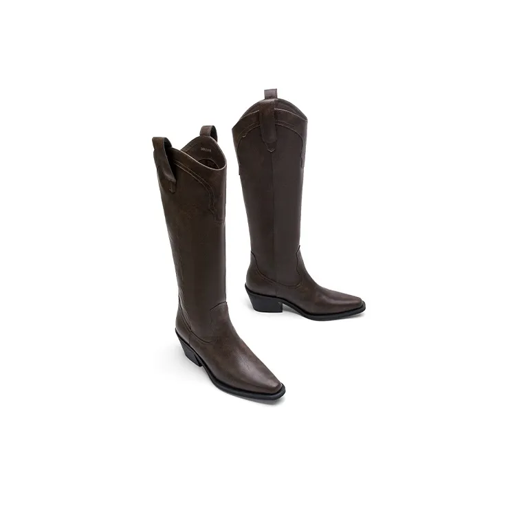 TOOMANYSHOES Hailar Knee high Boots 5cm Women's-3