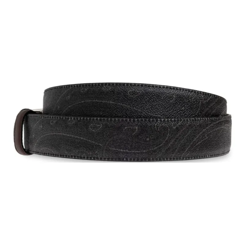 ETRO Paisley Printed Buckled Belt-1