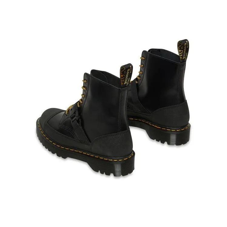 Dr.Martens 1460 Bex Tech Made In England Leather Lace Up Boots 'Black'-6