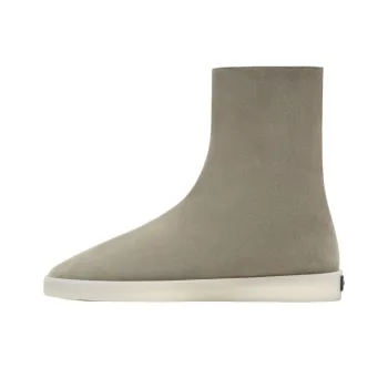 Fear Of God Mule Hi Ankle Boots Unisex Dark Gray