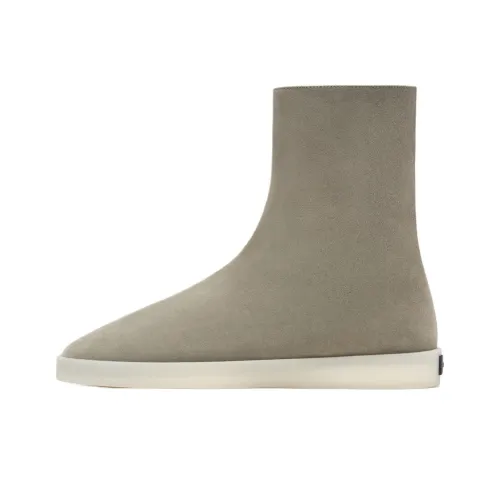 Fear Of God Mule Hi Ankle Boots Unisex Dark Gray