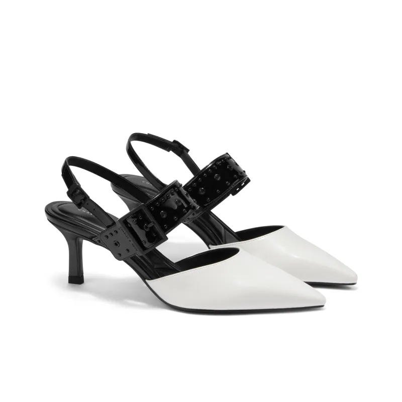 CHARLES&KEITH Slim Heel High Heels 6.2cm Women's-4