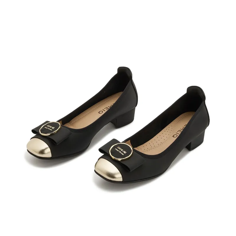 GEMEIQ Block Heel High Heels 3cm Women's-10