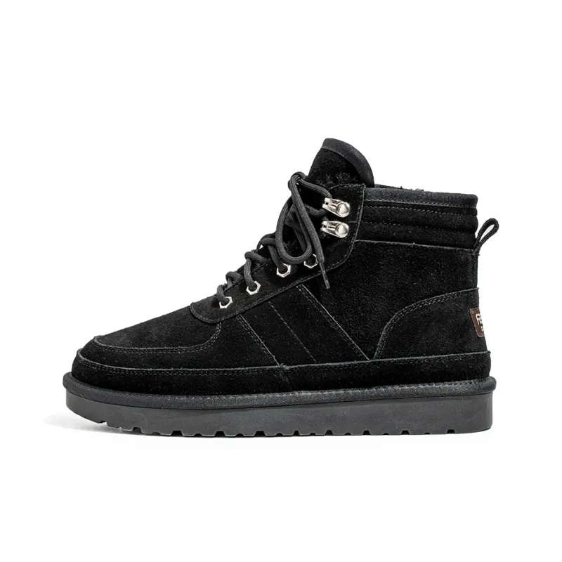ZUWUDONG Slip Resistant Warm Crew Snow Boots Men's-0