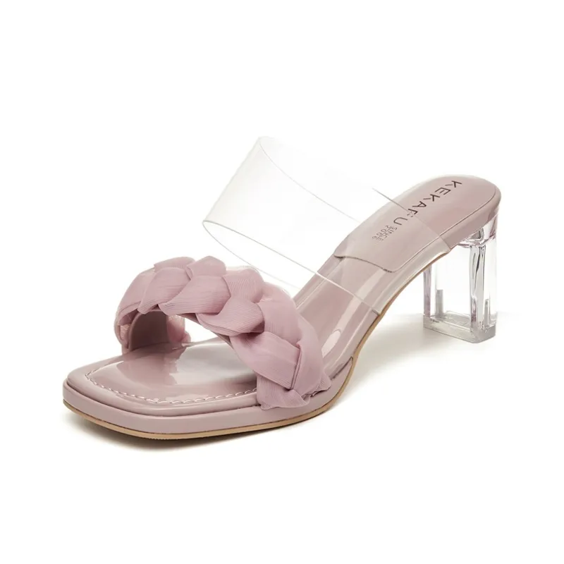 KEKAFU Chunky Heel High Heels 7CM Women's-9