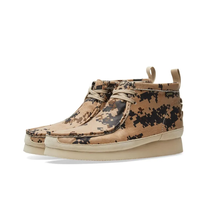 Clarks Wallabee Gtx END. Digi Camo Earth Pixel-1