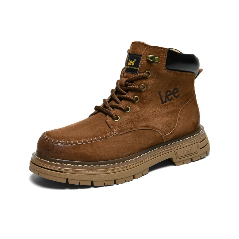 Lee Yellow Boots Vintage Trendy Martin Boot Men's-7