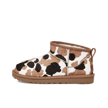 UGG Classic Ultra Mini Boot Cow Print Women's
