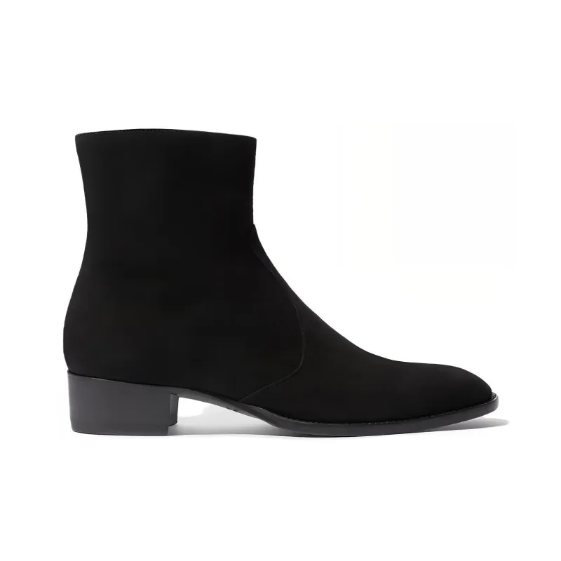 SCAROSSO Warren Zipped Chelsea Boots-1