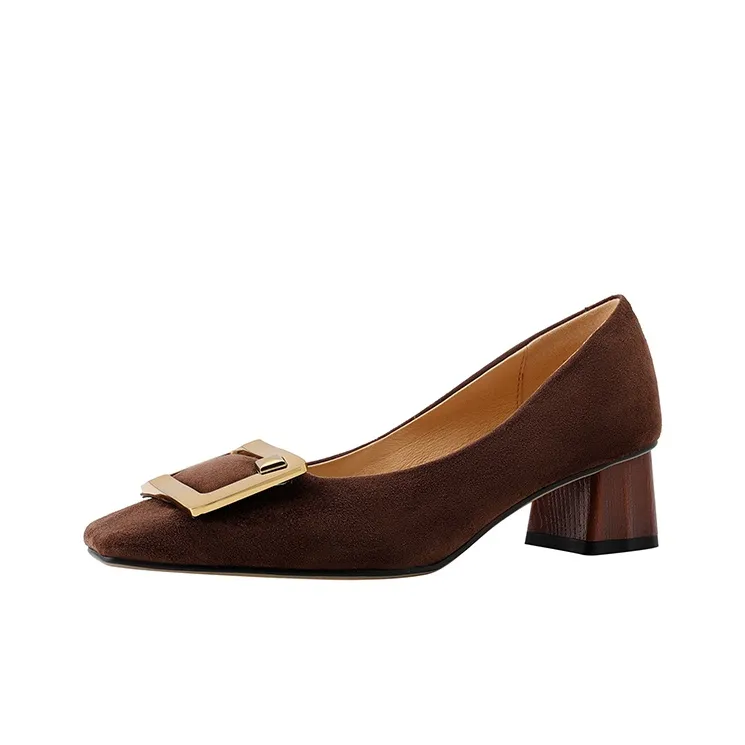 MODERN BELLE Chunky Heel High Heels 4.5cm Women's-4