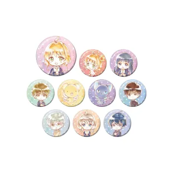 GuGuGuGu AMNIBUS Cardcaptor Sakura Ani Art Chibi Badges