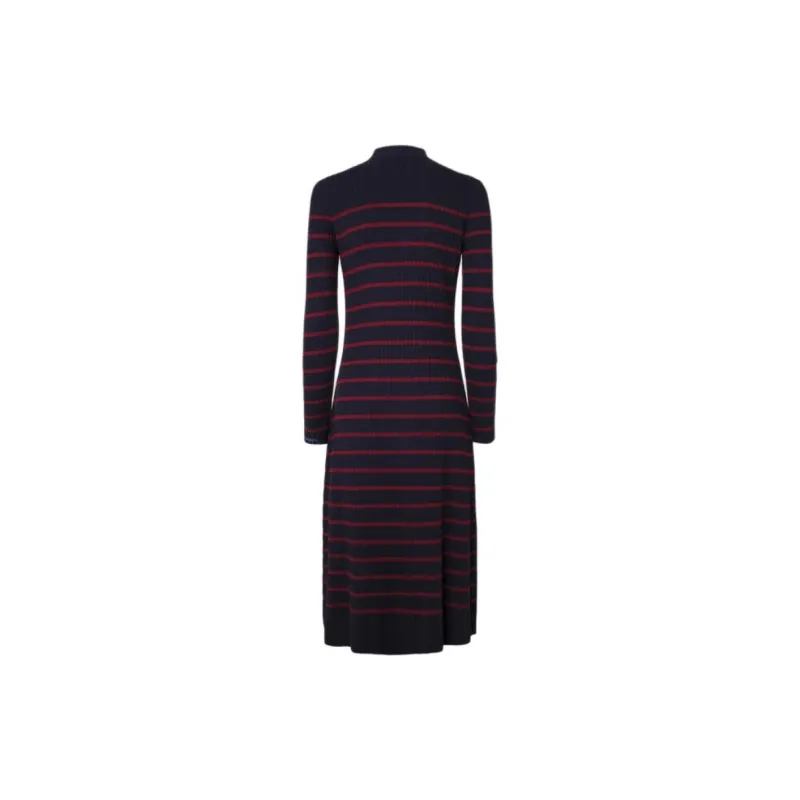 Pepe Jeans Long-Sleeved Dresses Women's Dark Blue-1
