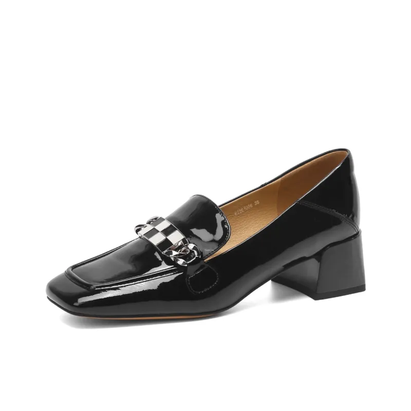 VEDULLAR Chunky Heel High Heels 4.5cm Women's-3