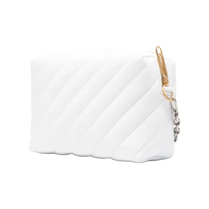 OFF WHITE Jackhammer Camera Bag Quilted White-1