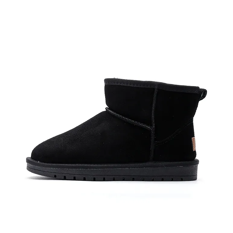 PAUL FRANK Short Snow Boots Unisex Black-0